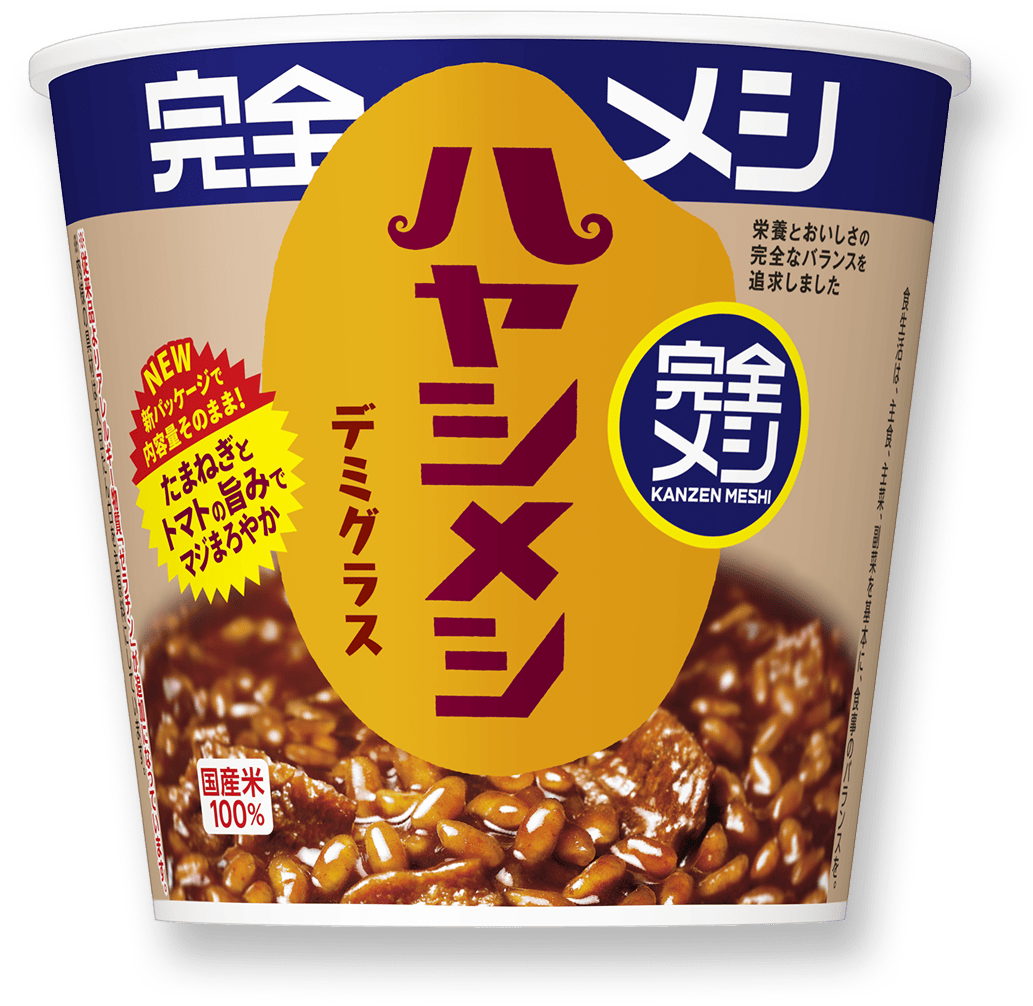 日清食品 カレーメシ ビーフ シーフード ハヤシメシ デミグラス 7箱 42個 ハヤシメシ デミグラス | 完全メシ (日清食品)