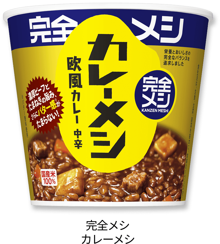 完全メシ カレーメシ